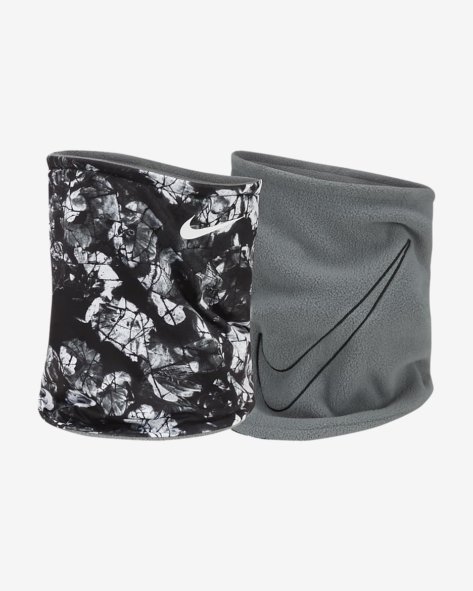 Oboustranný nákrčník Nike - Anthracite/Smoke Grey/Černá