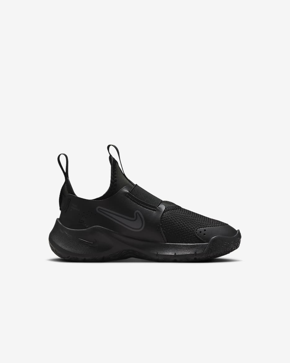 Nike Flex Runner 3-sko til mindre børn - sort/sort/Anthracite