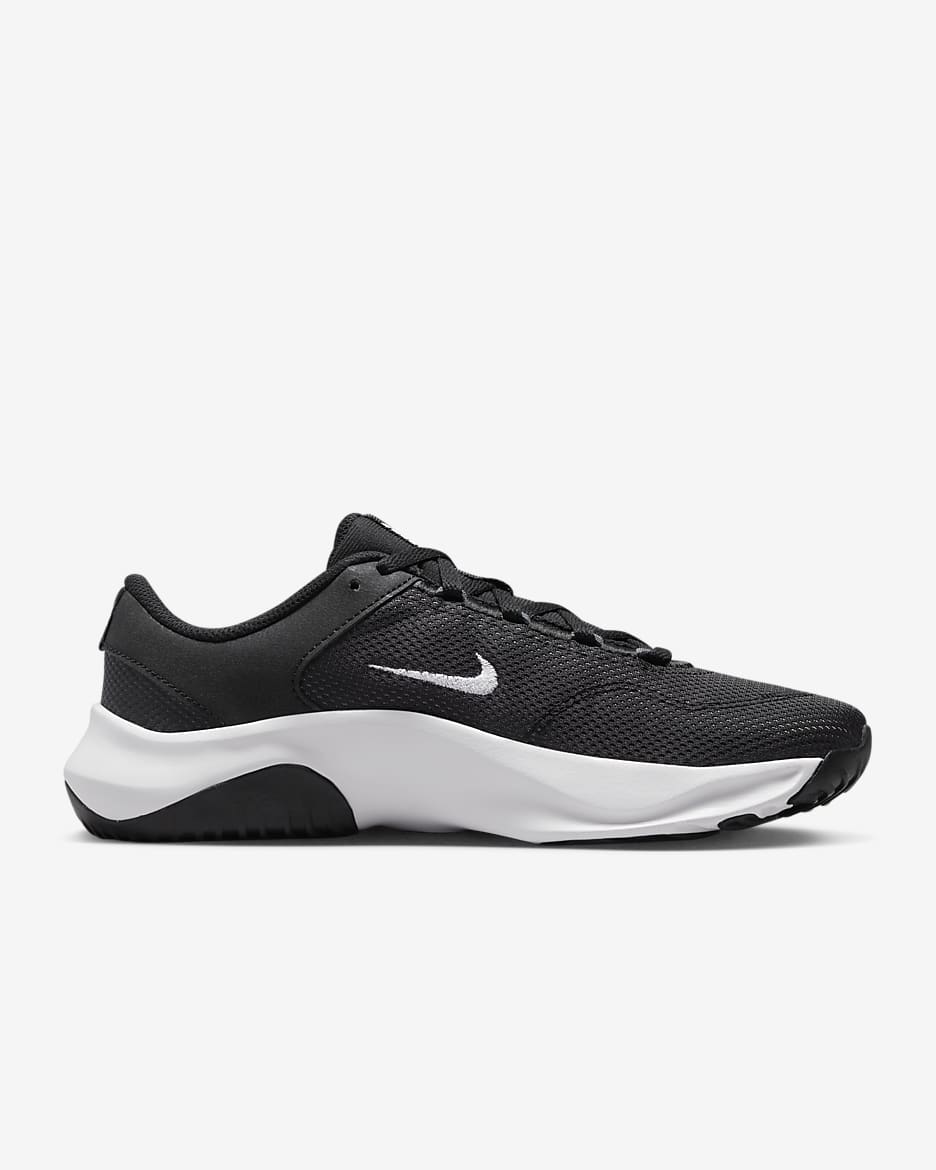 Chaussure d'entraînement Nike Legend Essential 3 Next Nature pour femme - Noir/Iron Grey/Blanc