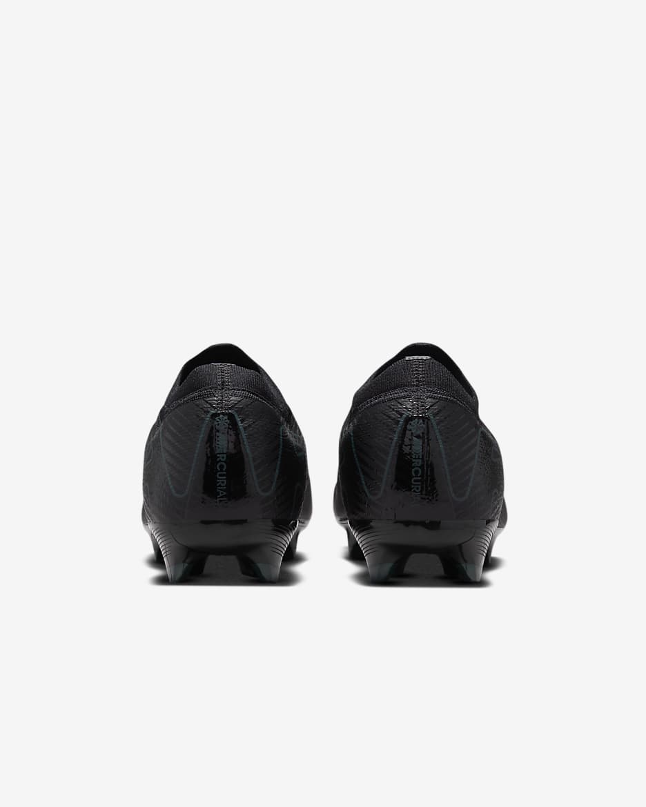 Chaussure de foot à crampons basse pour terrain sec Nike Mercurial Vapor 16 Pro - Noir/Deep Jungle/Noir