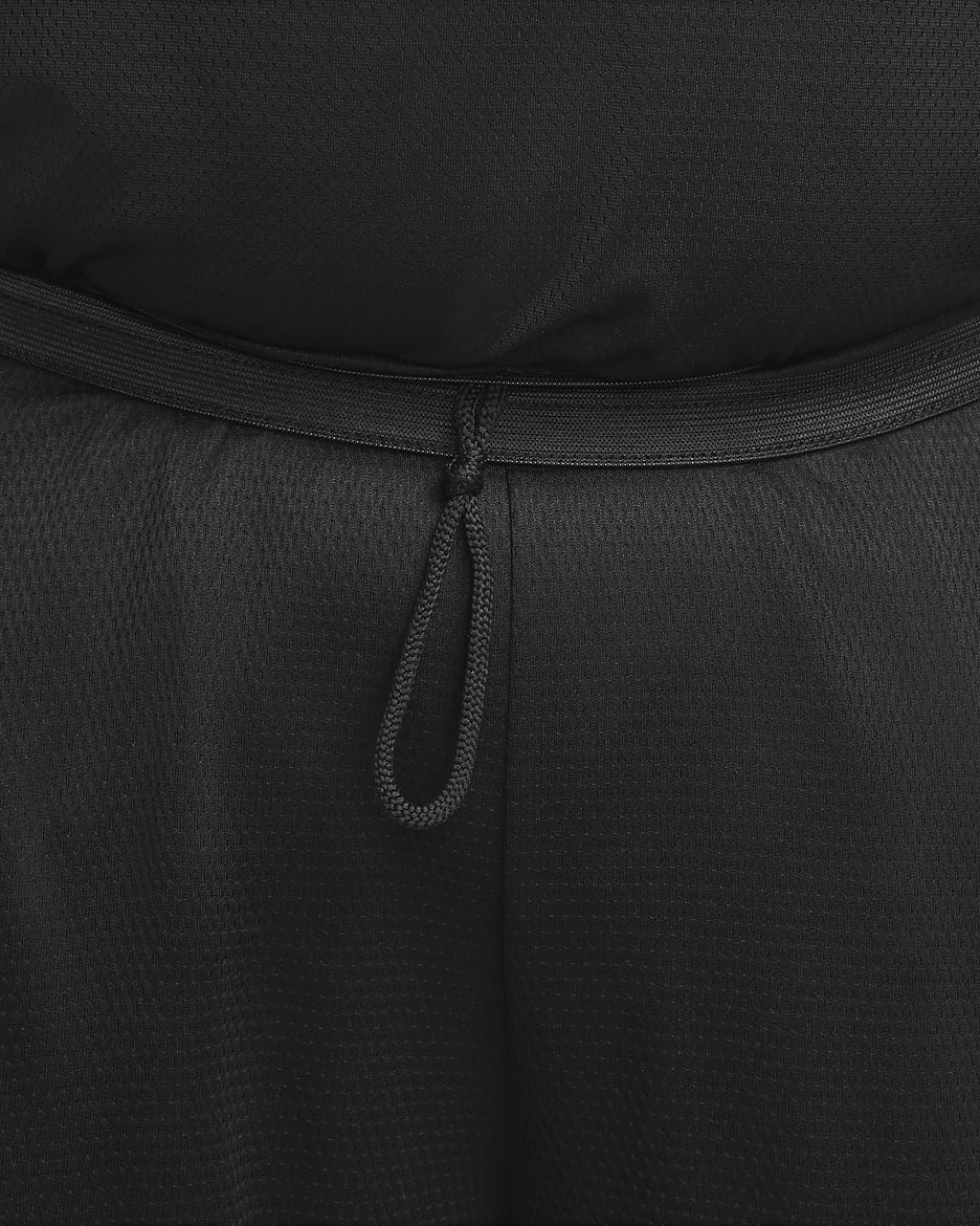 Nike Icon Dri-FIT Basketballshorts für Herren (ca. 20,5 cm) - Schwarz/Schwarz/Schwarz/Weiß