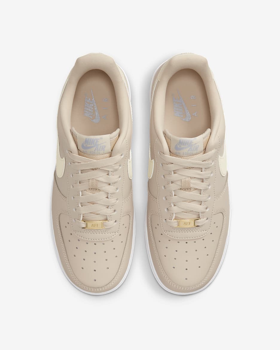 Nike Air Force 1 '07 Women's Shoes - Sand Drift/White/Wolf Grey/Coconut Milk