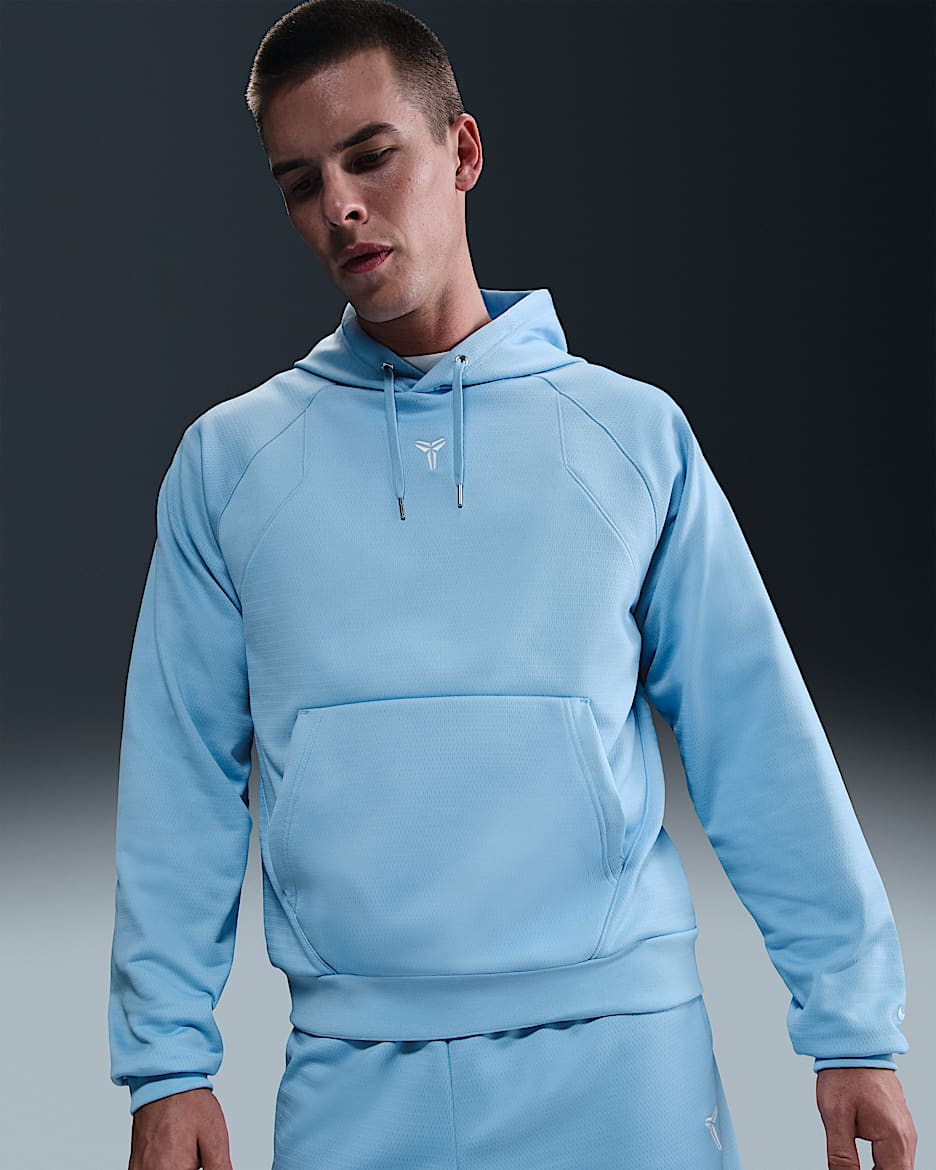 Sudadera con gorro sin cierre Therma-FIT Kobe - Azul psíquico/Azul psíquico/Blanco