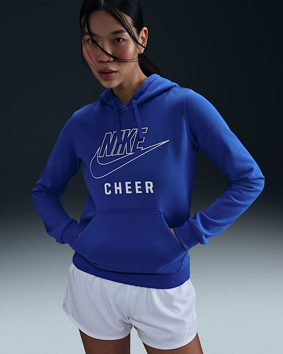 Nike Women's Cheer Pullover Hoodie - Game Royal