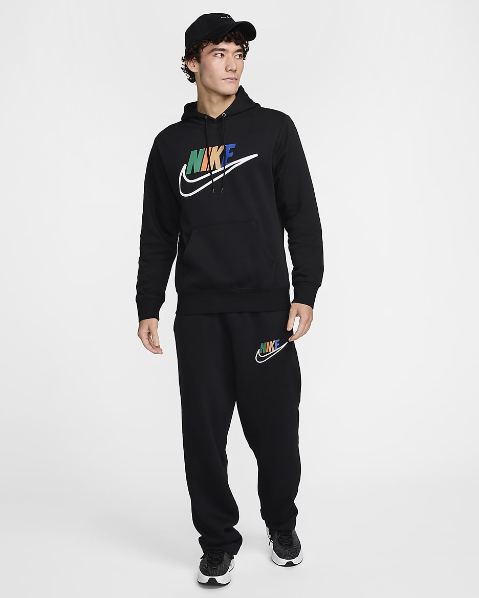 Nike Club Men's Fleece Hoodie - Black