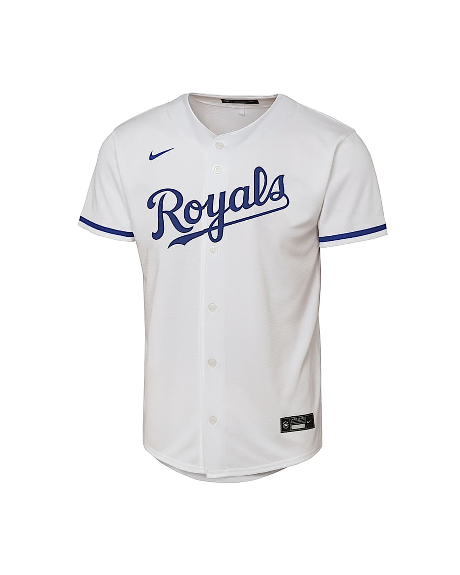 Witt Jr. Bobby Kansas City Royals Big Kids' Nike MLB Replica Jersey - White