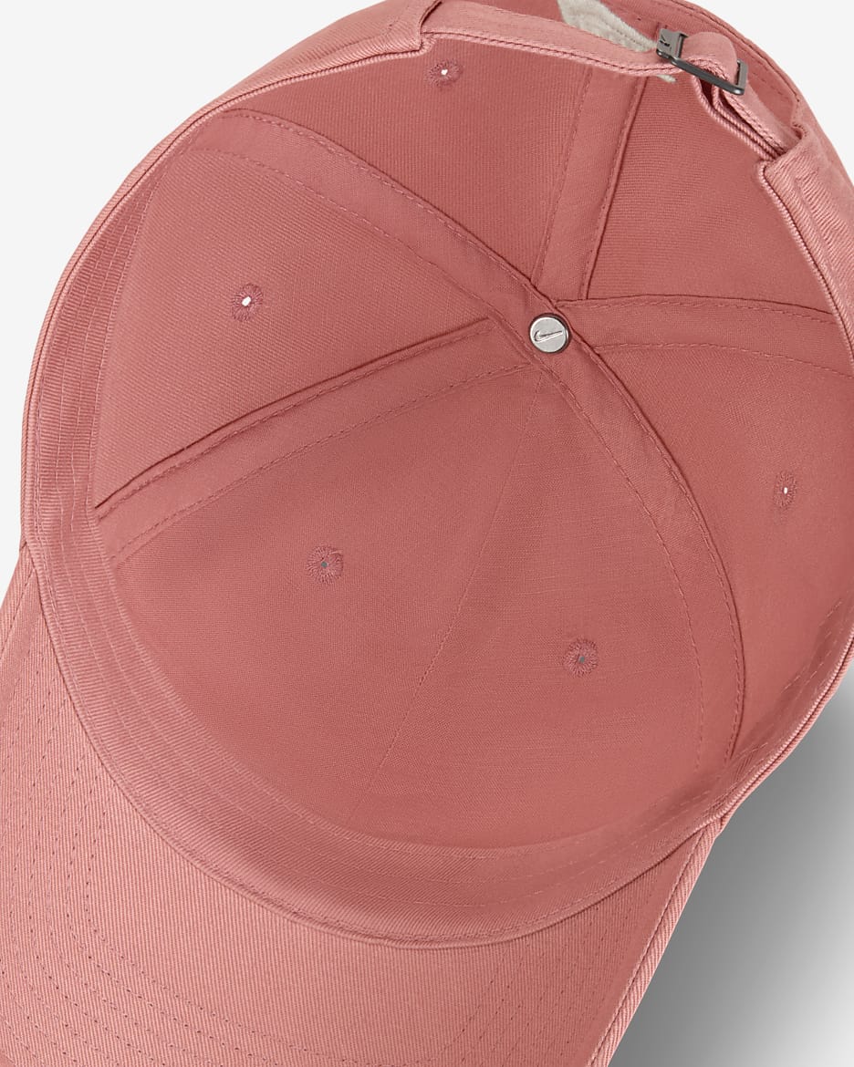 Gorra JDI sin estructura Nike Club - Rosa cañón/Vela