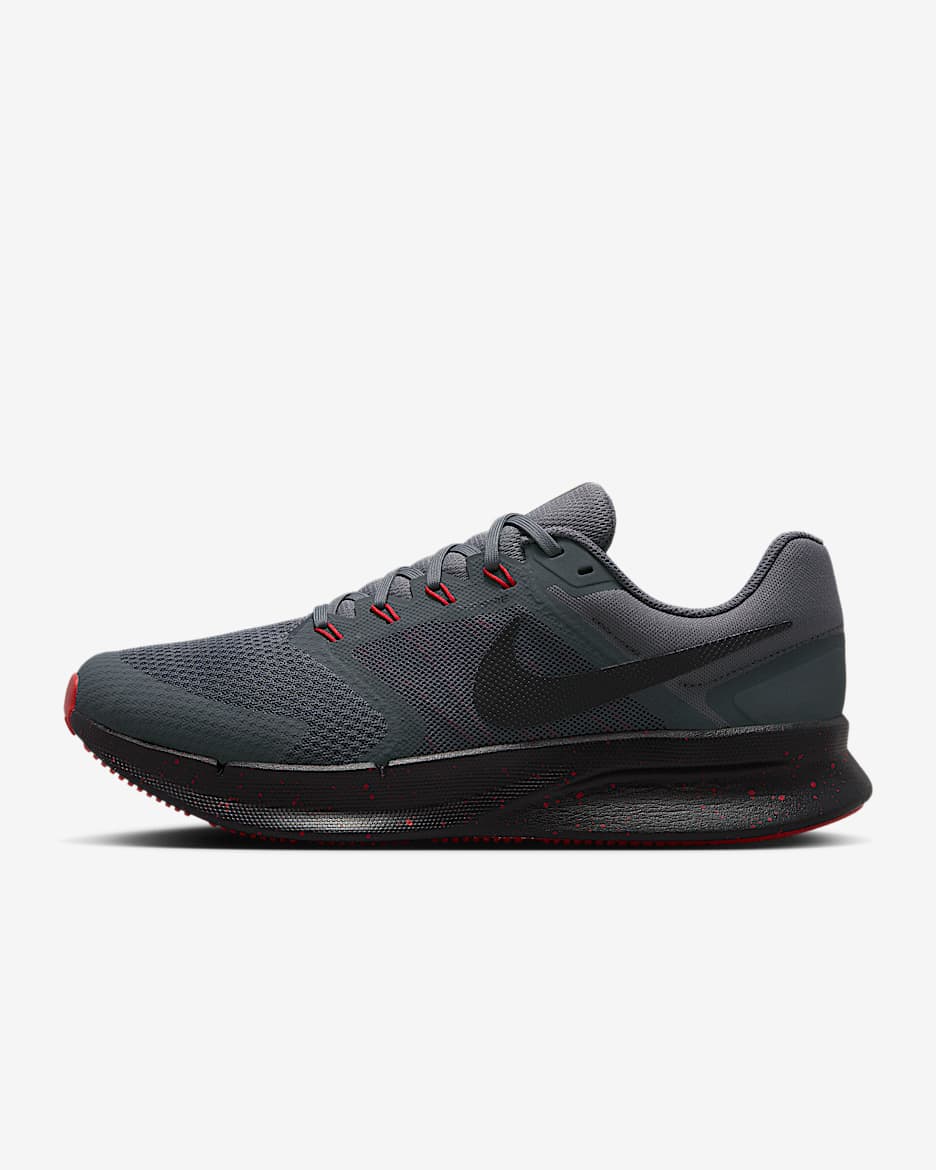 Tenis de correr en pavimento para hombre Nike Run Swift 3 - Gris oscuro/Rojo universitario/Negro