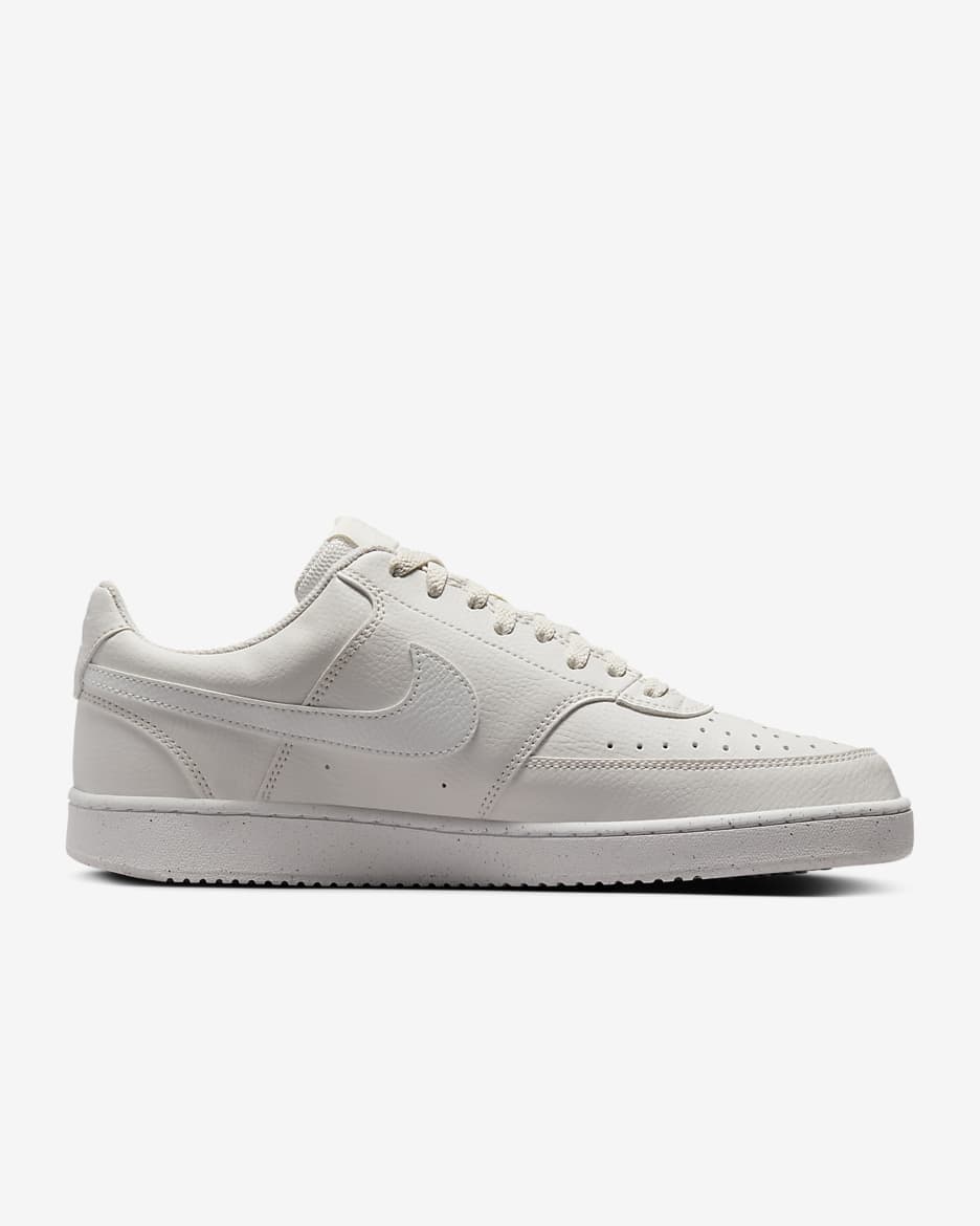 Chaussure Nike Court Vision Low Next Nature pour Homme - Phantom/Summit White