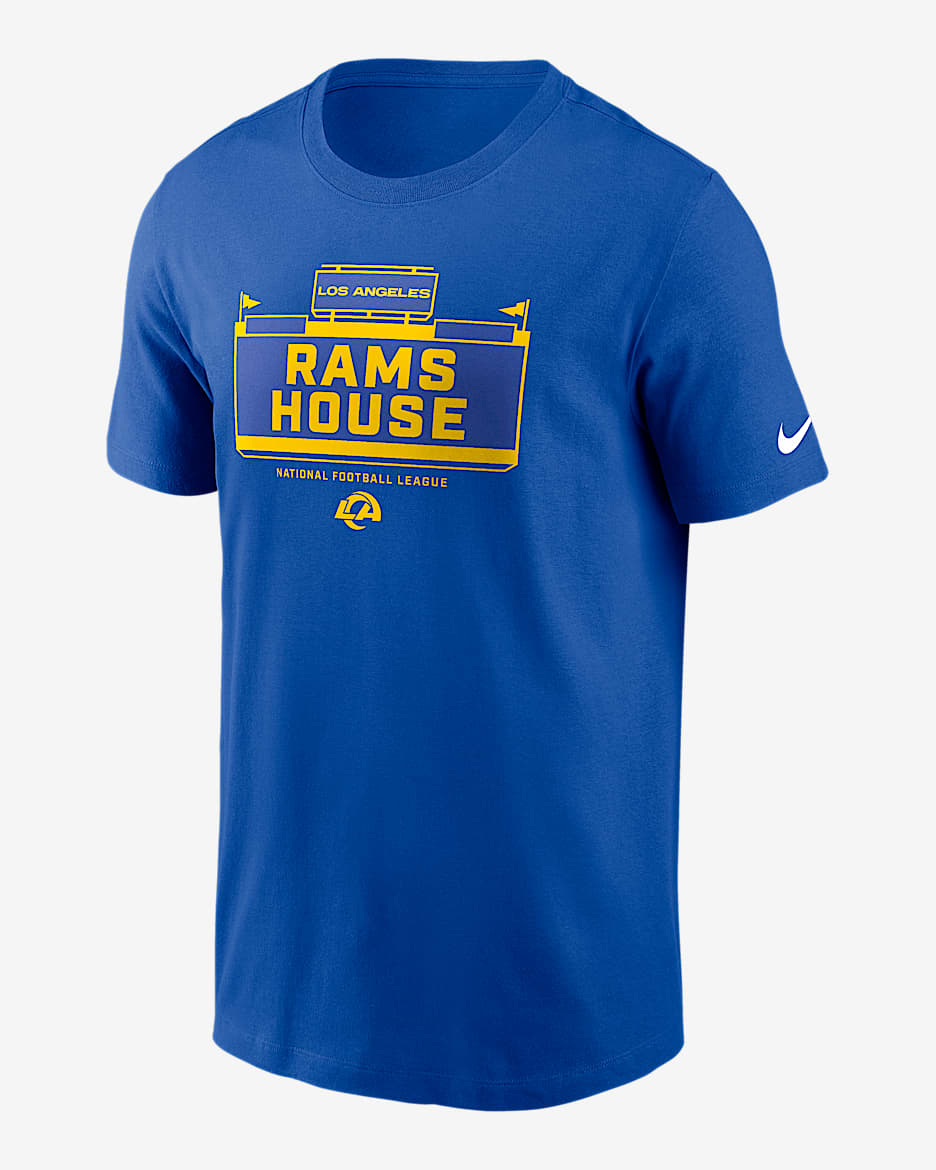 Playera Nike NFL Los Angeles Rams Local Essential para hombre - Royal