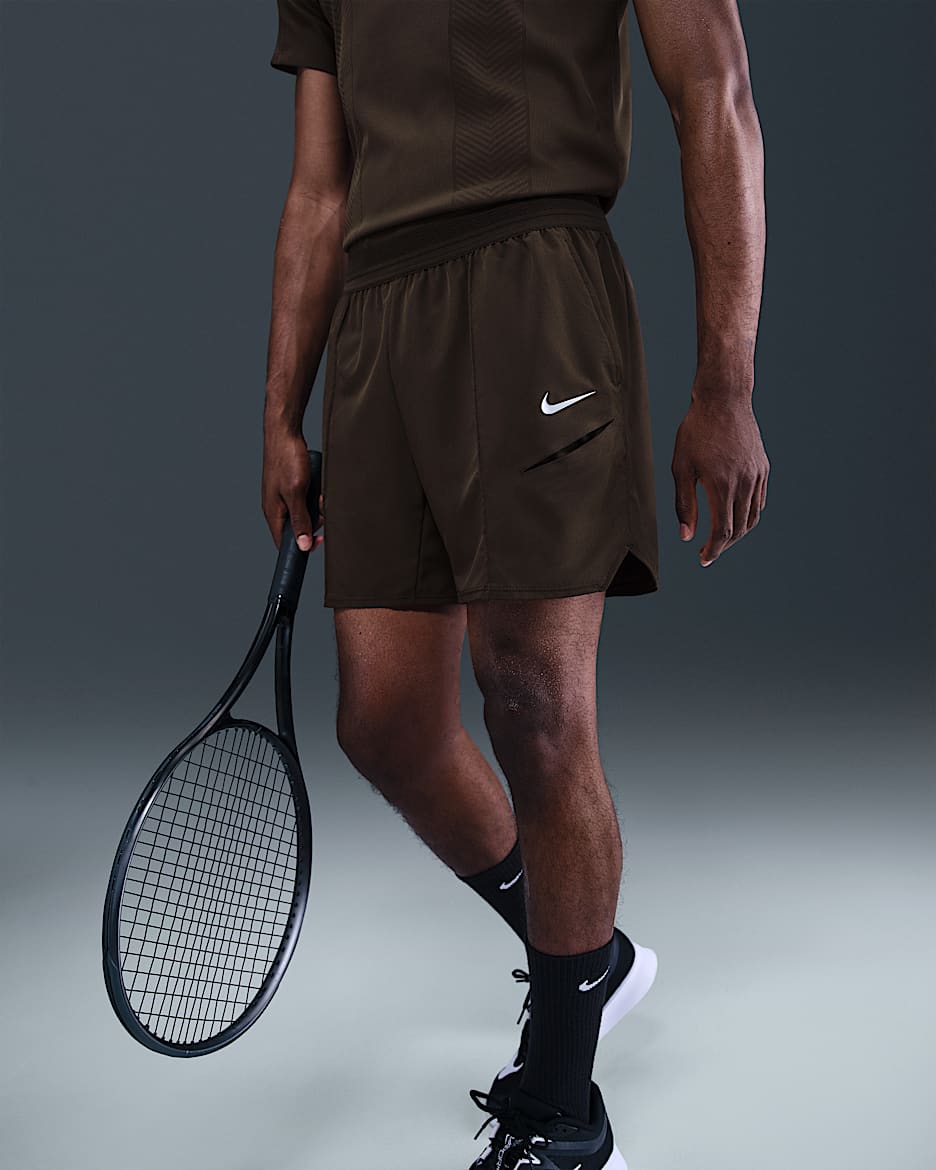 Shorts de tenis Dri-FIT de 15 cm para hombre NikeCourt Slam