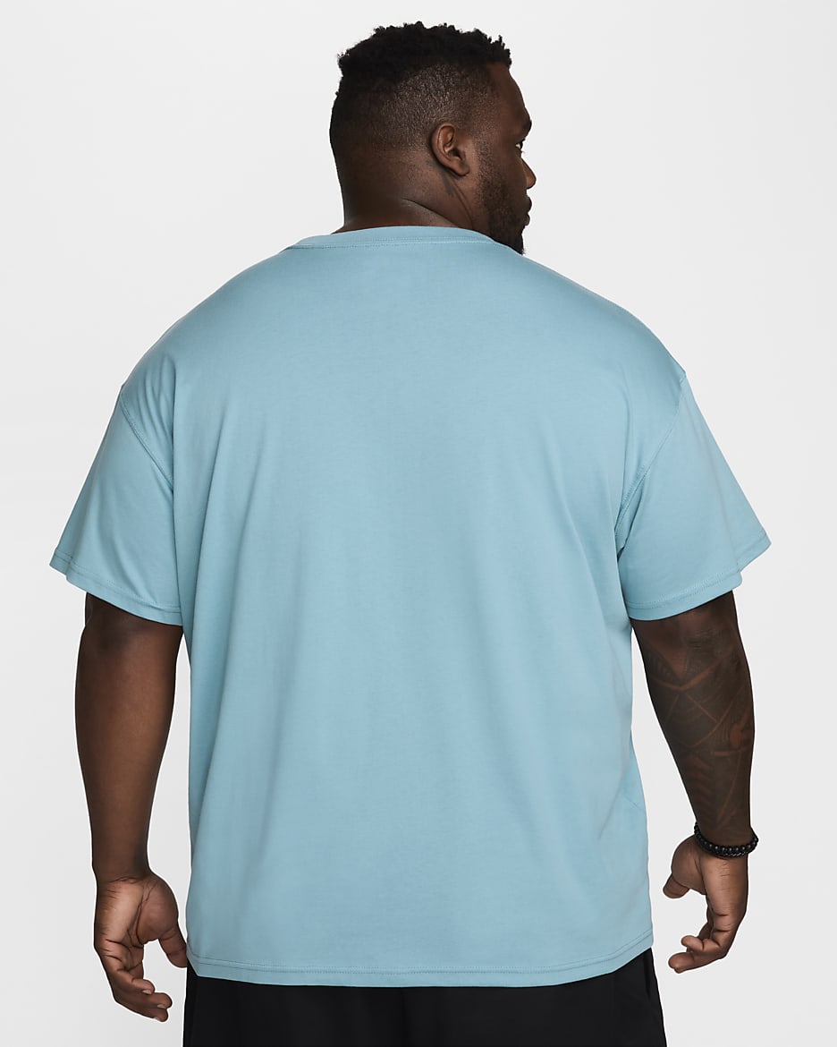 Nike SB Camiseta de skateboard con logotipo - Hombre - Denim Turquoise