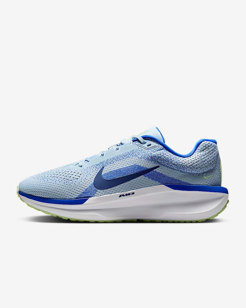 Nike Winflo 11 Zapatillas de running para asfalto - Hombre - Light Armory Blue/Hyper Royal/Barely Volt/Blue Void