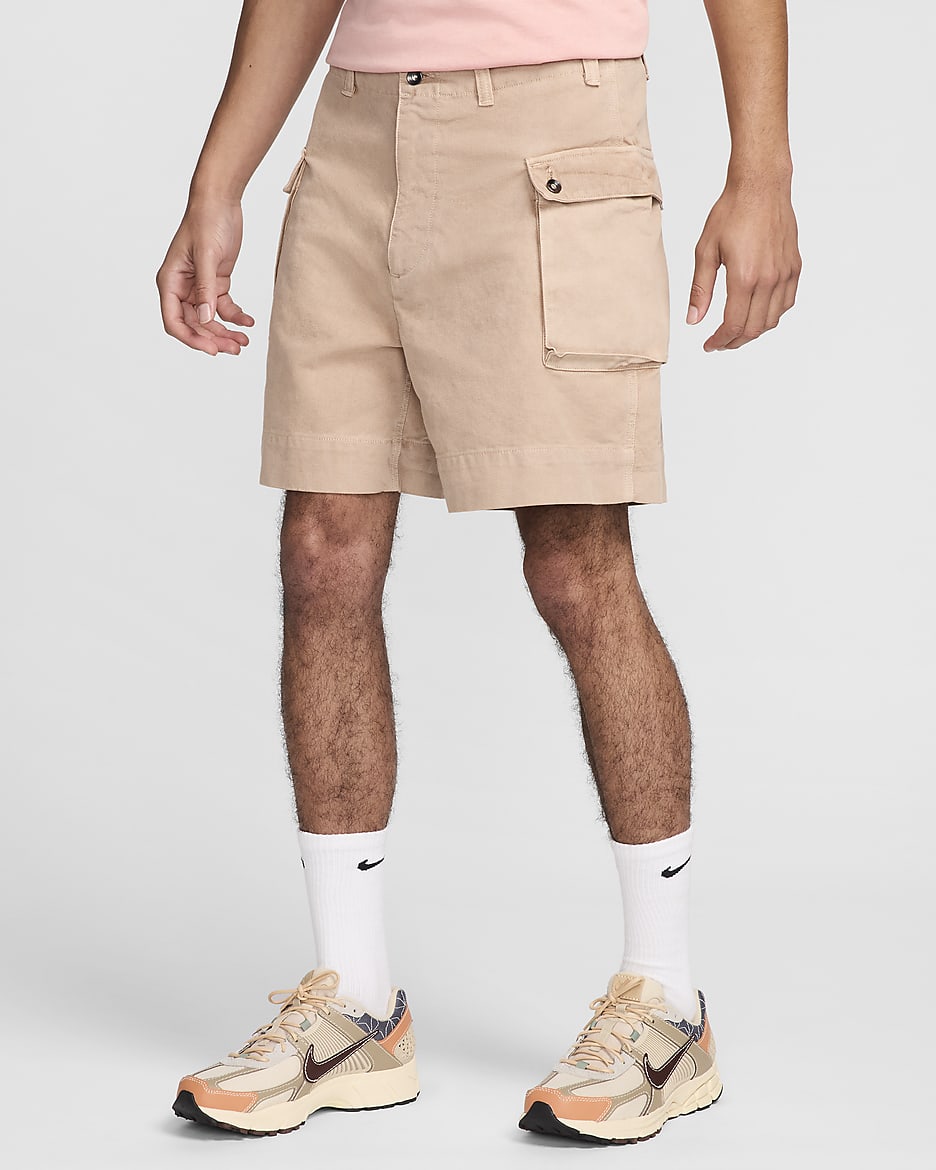 Short cargo P44 Nike Life pour homme - Hemp/Hemp