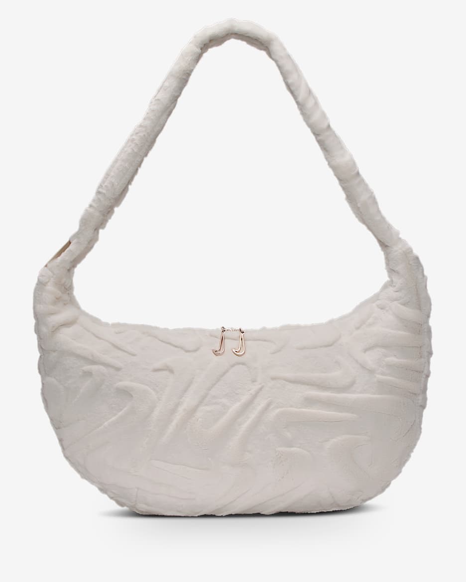 Nike Sportswear Faux Fur Slouchy Bag (19L) - Phantom/Phantom
