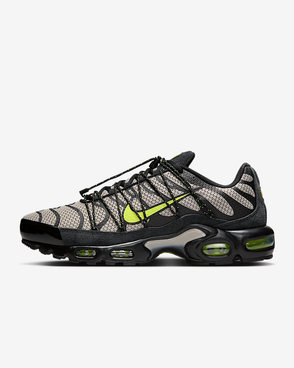 Nike Air Max Plus Utility Men's Shoes - Black/College Grey/Volt