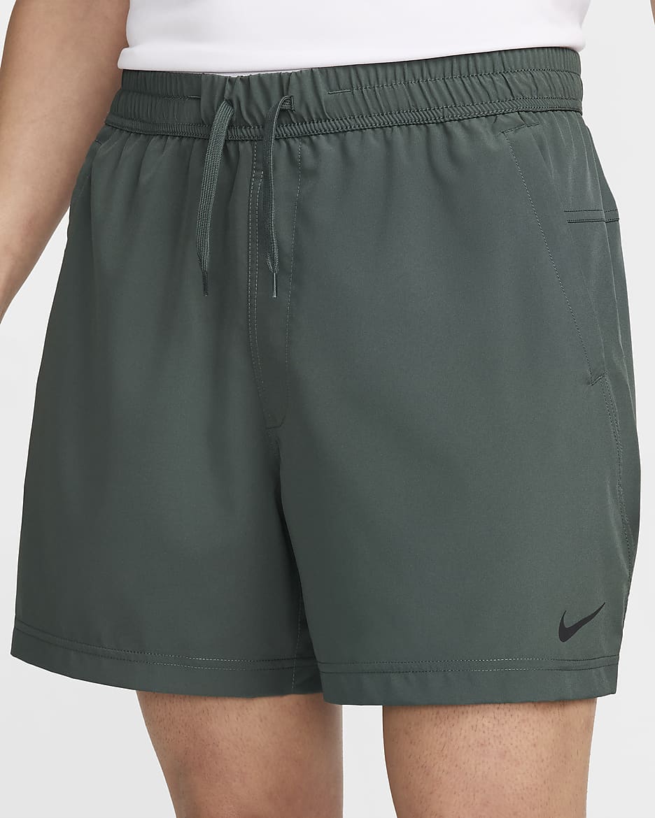 Nike Form Men's Dri-FIT 5" Unlined Versatile Shorts - Vintage Green/Black