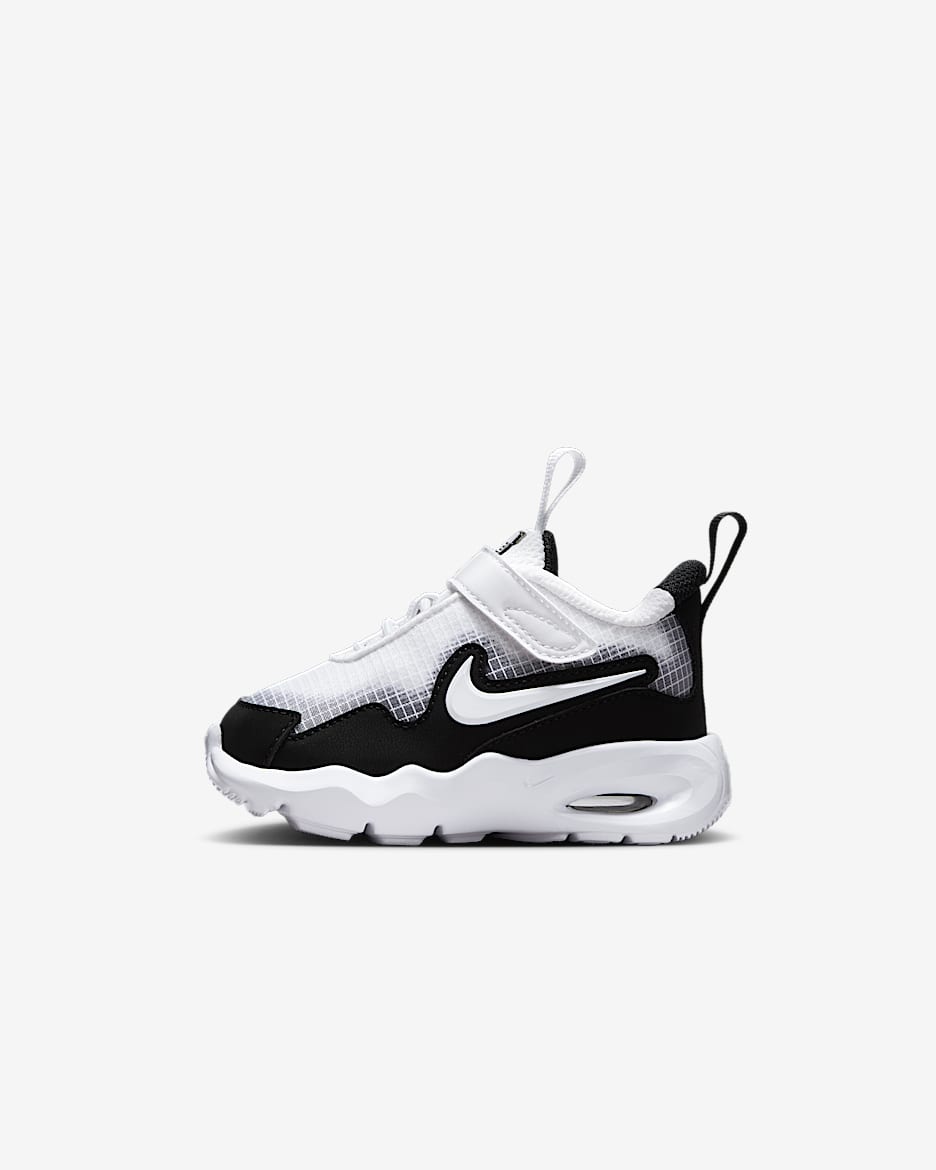 Nike Air Max Nova Baby/Toddler Shoes - White/Black/Wolf Grey/White