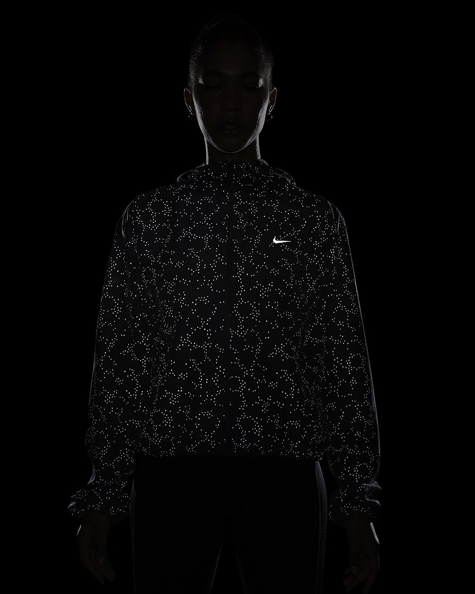 Veste de running Nike Dri-FIT pour femme - Noir