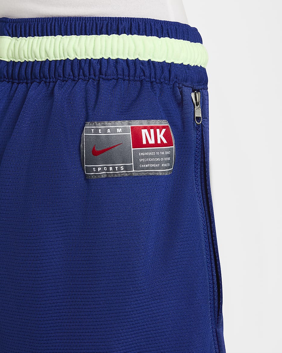 Nike DNA Culture of Basketball Older Kids' Dri-FIT Shorts - Deep Royal Blue/Vapour Green