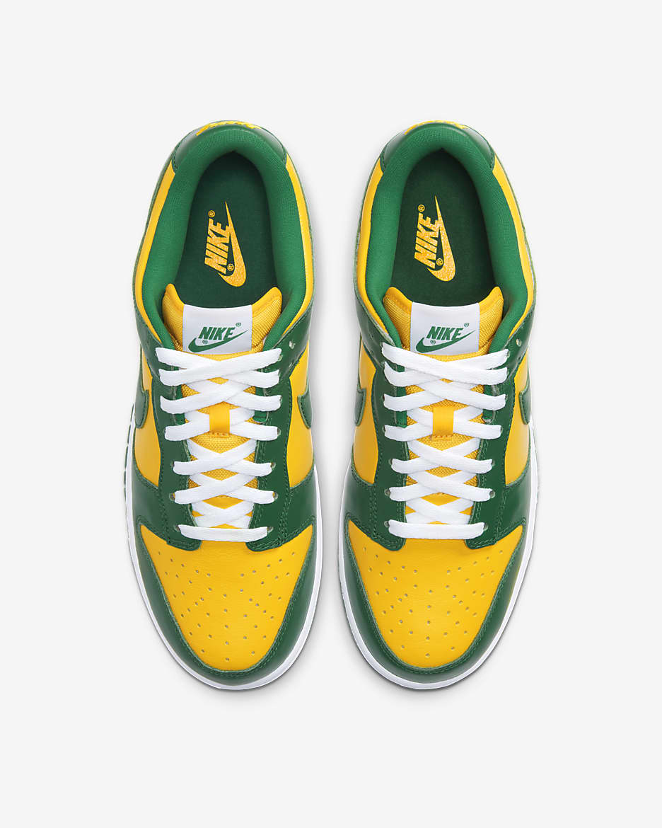 Nike Dunk 低筒 SP 男鞋 - Varsity Maize/白色/Pine Green