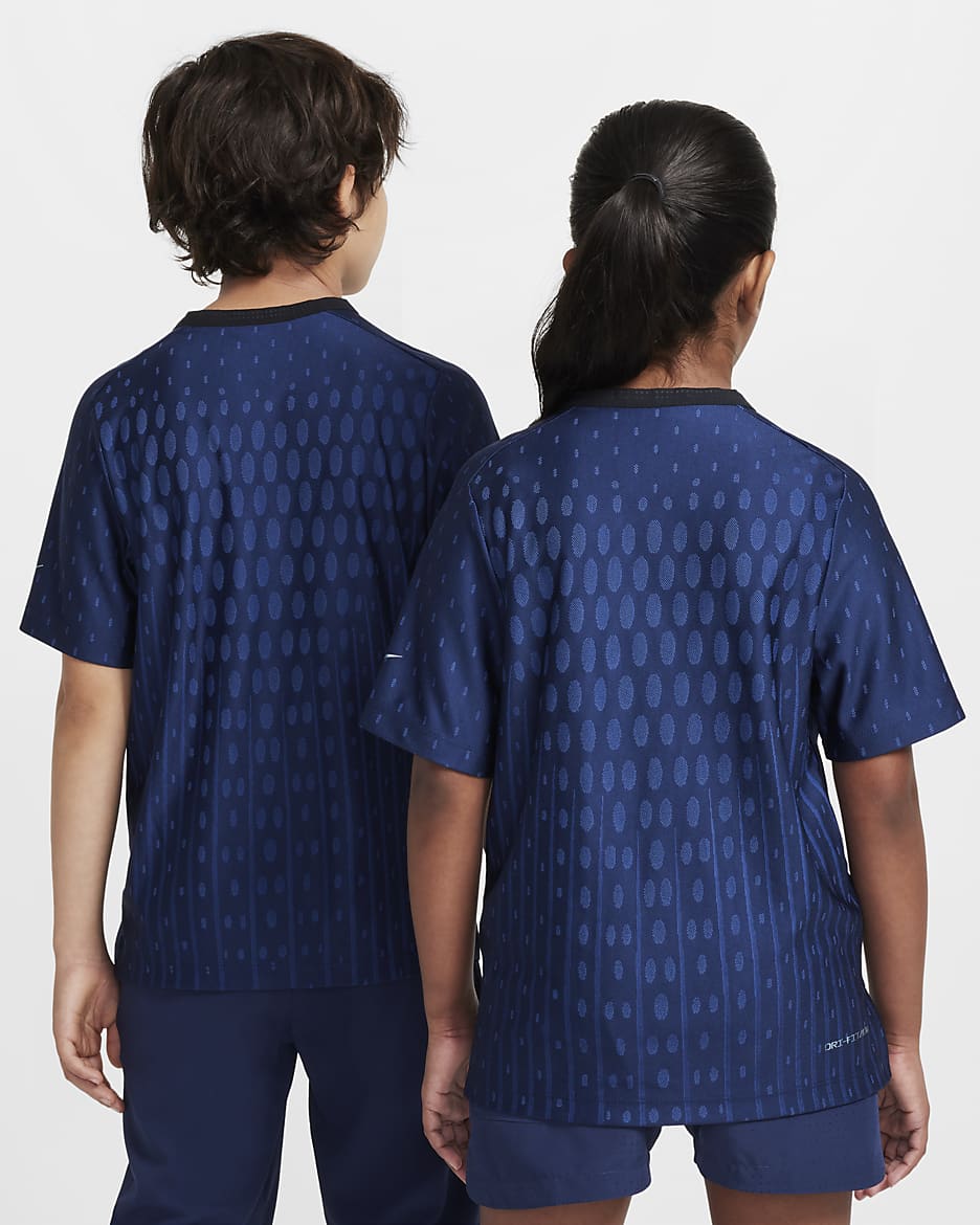 Nike Multi Tech Older Kids' (Boys') Dri-FIT ADV Training Top - Midnight Navy/Game Royal/Black