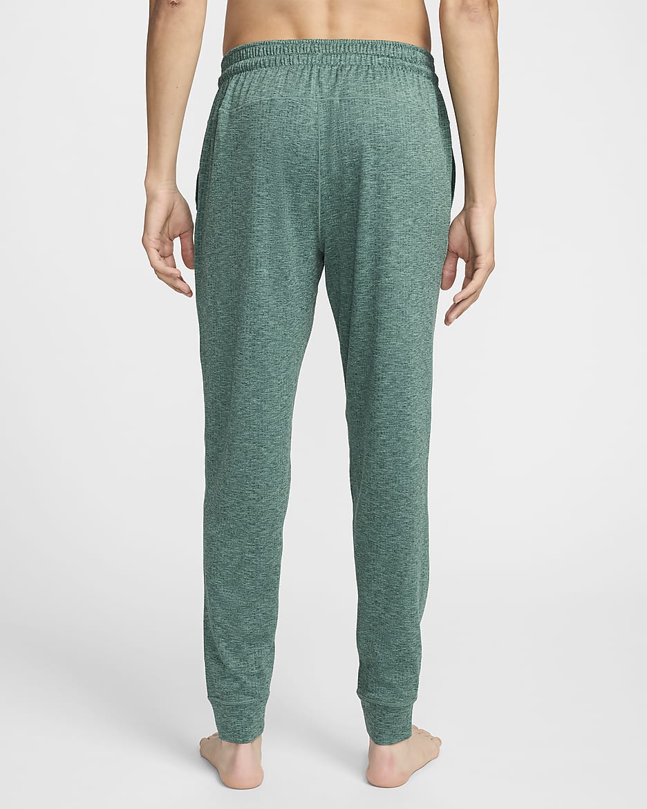 Nike Yoga Men's Dri-FIT Joggers - Vintage Green/Heather/Vintage Green