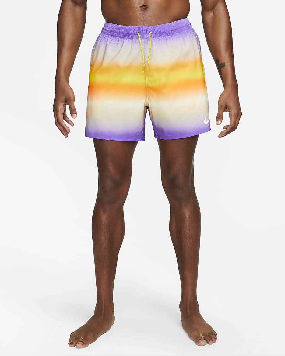 Traje de baño tipo short de voleibol de 13 cm para hombre Nike - Uva acción