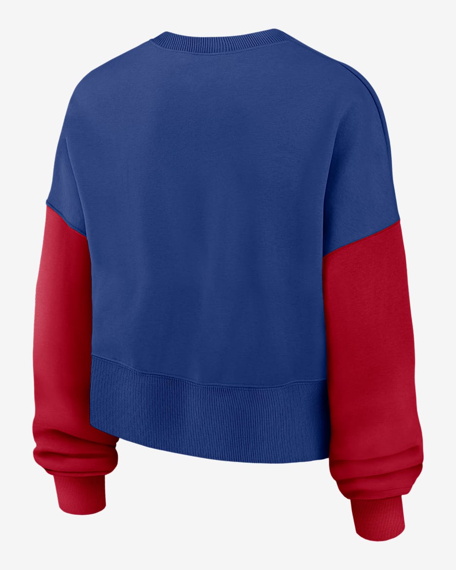 New York Giants Women's Nike NFL Pullover Crew