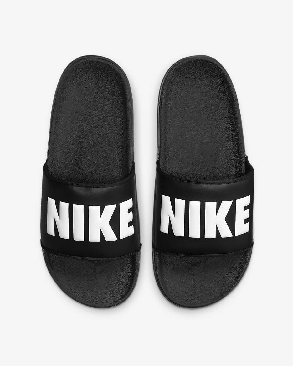 Nike Offcourt Women's Slides - Black/Black/White