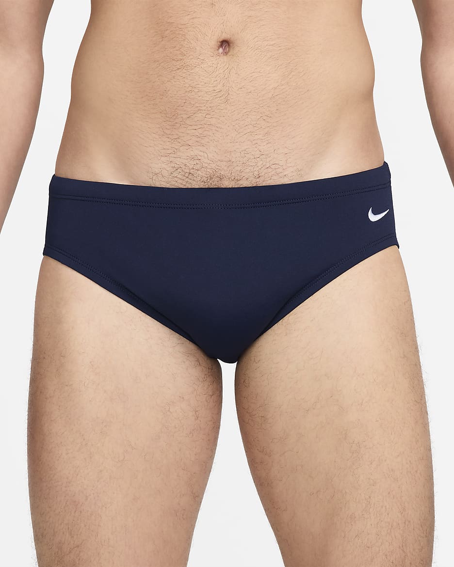 Calzoncillos de natación para hombre Nike Solid - Azul marino medianoche