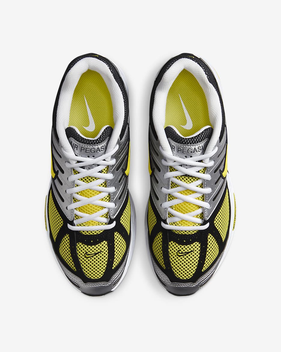 Buty damskie Nike Air Pegasus 2005 - Biel/Metallic Silver/Czerń/Opti Yellow