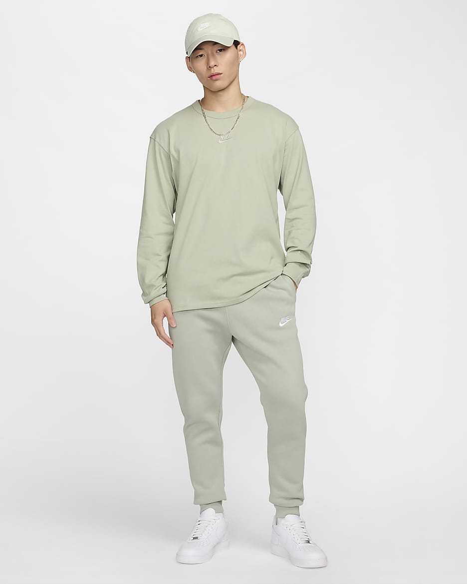 Nike Sportswear Premium Essentials Men's Long-Sleeve T-Shirt - Jade Horizon