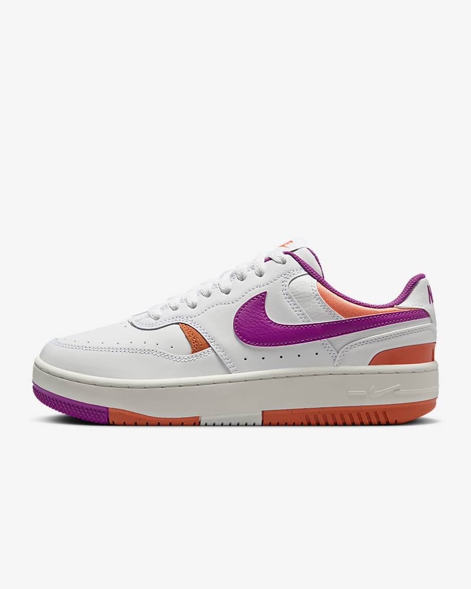 Nike Gamma Force Women's Shoes - White/Wild Mango/Sail/Hot Fuchsia