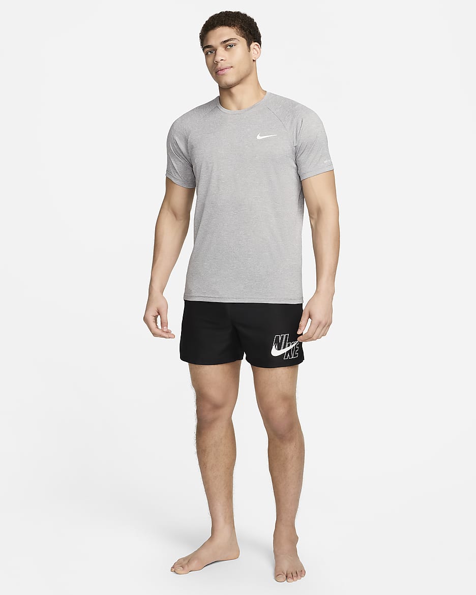 mens nike swim shirt