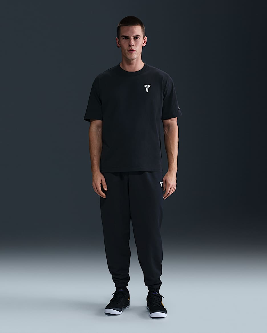 Pantaloni da basket Therma-FIT Kobe - Nero/Nero/Bianco