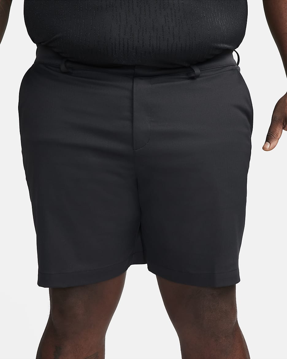 mens nike golf shorts black