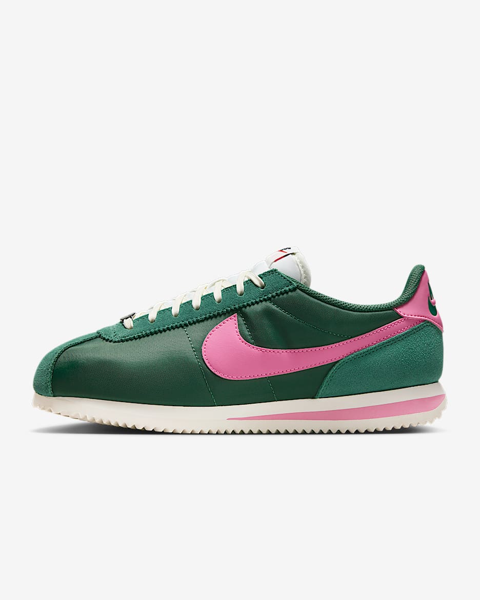 Tenis para mujer Nike Cortez - Abeto/Vela/Rosa paleta