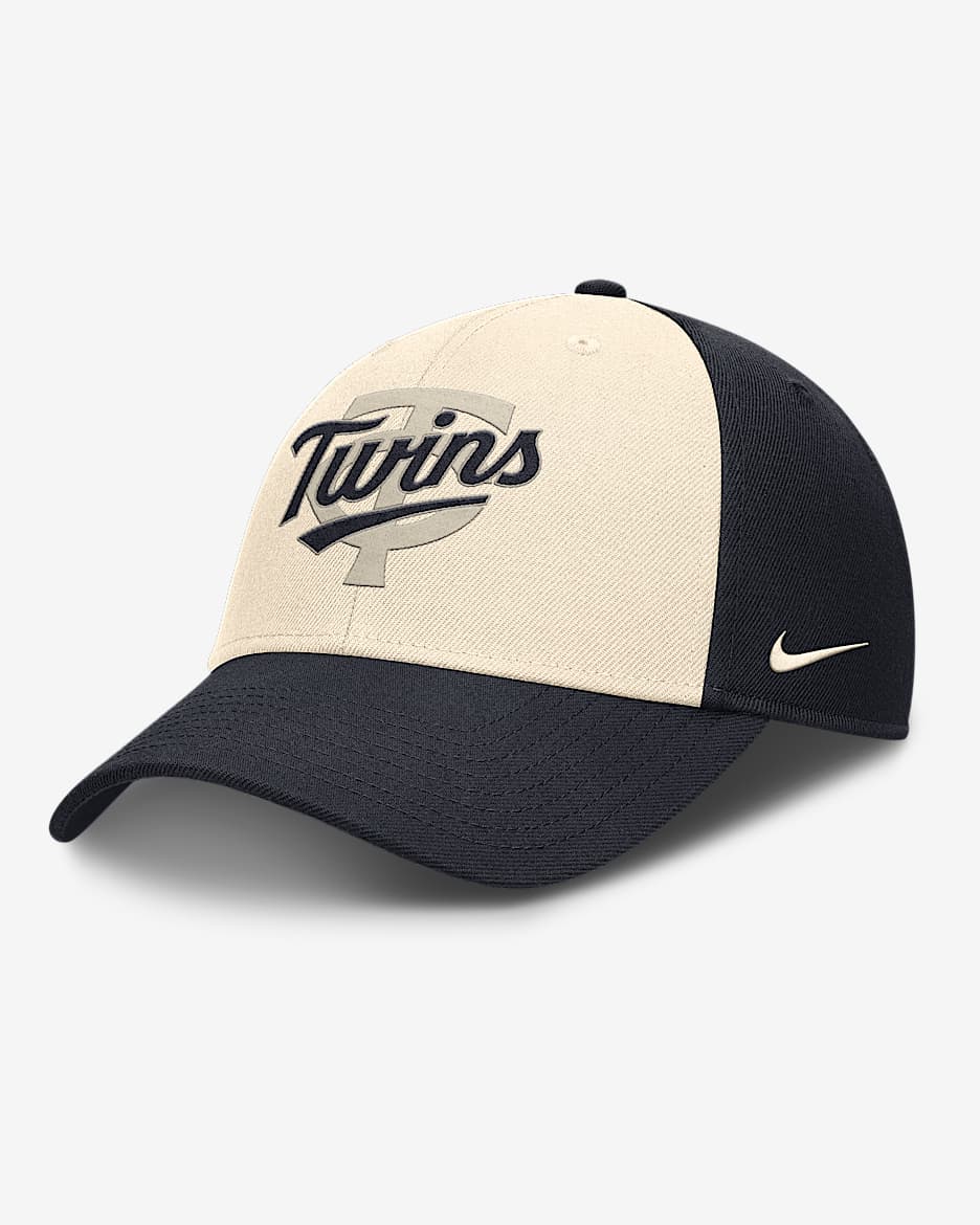 Minnesota Twins Statement Club Men's Nike Dri-FIT MLB Adjustable Hat - Navy