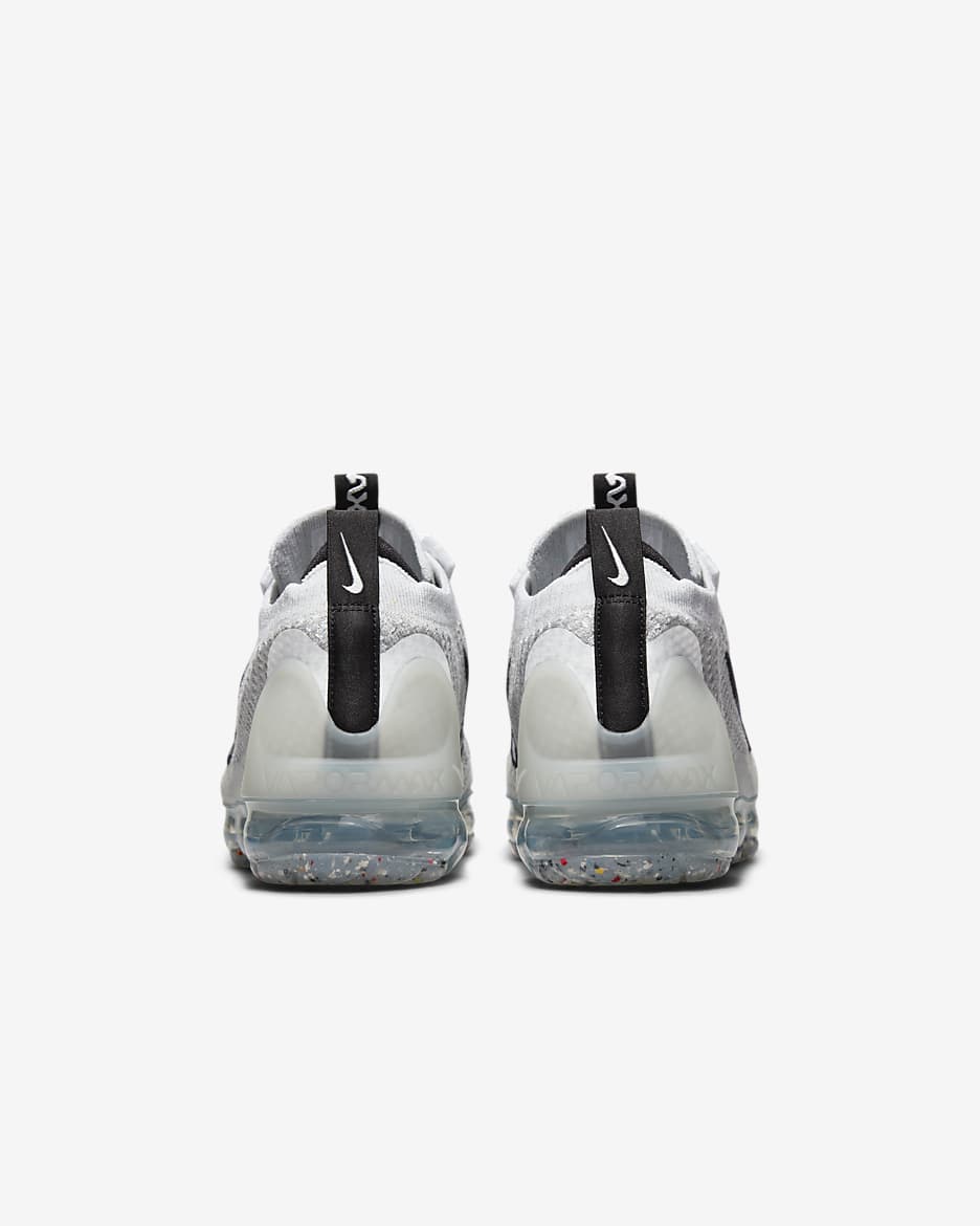 Nike Air VaporMax 2021 FK Sabatilles - Nen/a - Blanc/Negre/Platejat metal·litzat/Blanc