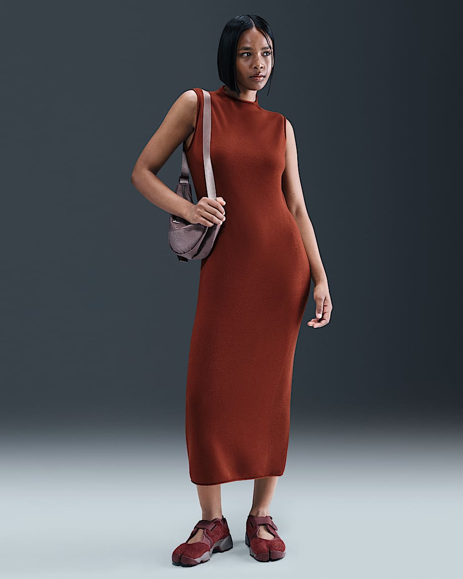Nike Wool Classics Knit Dress - Mars Stone
