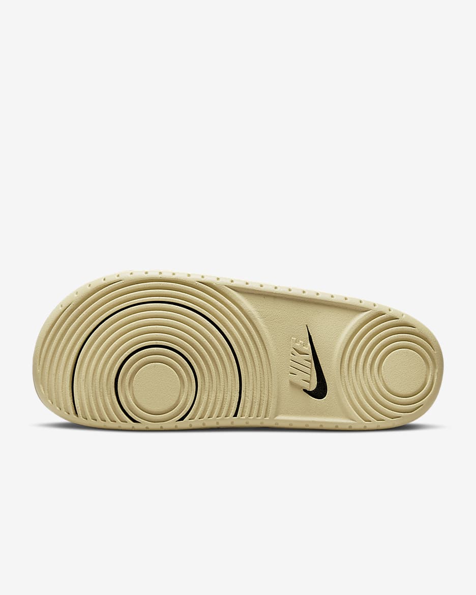 รองเท้าแตะผู้ชายแบบสวม Nike Offcourt - ดำ/Wheat Grass/ดำ