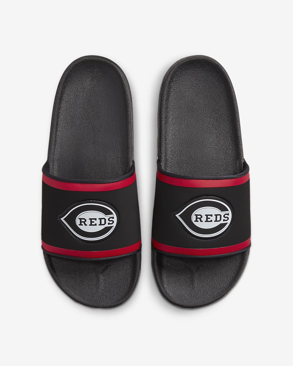 Nike Offcourt (MLB Cincinnati Reds) Slide - Black/Sport Red/White