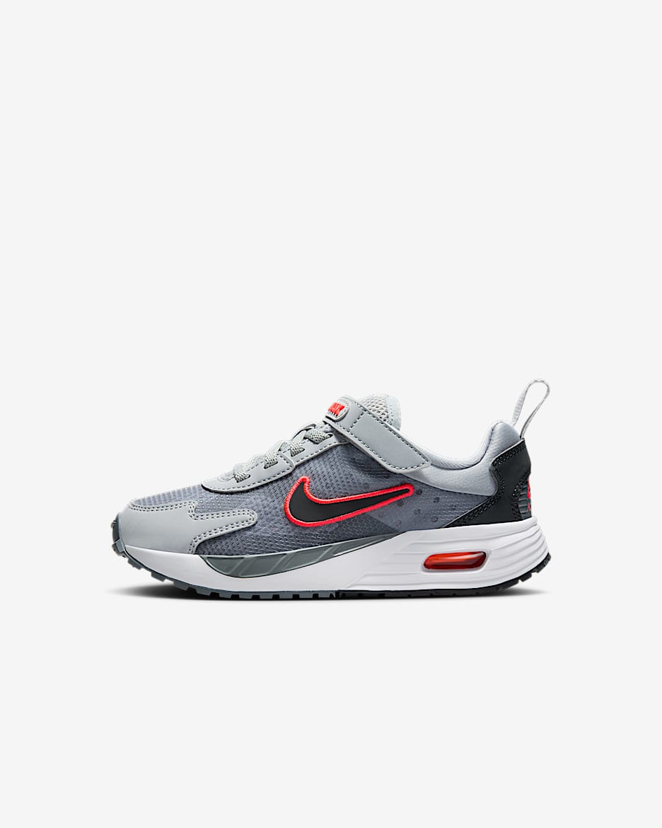 Tenis para niños de preescolar Nike Air Max Solo - Gris lobo/Gris azulado/Carmesí brillante/Antracita