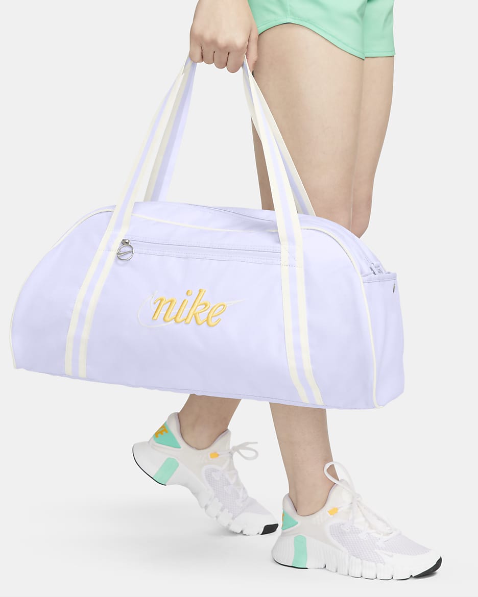Nike Gym Club 訓練袋 (24 公升) - Oxygen Purple/Sail/Topaz Gold