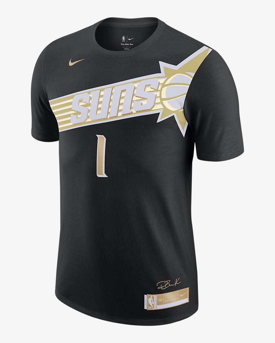 เสื้อยืด Nike NBA ผู้ชาย Devin Booker Select Series - ดำ