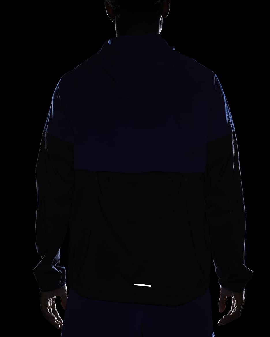 Nike Windrunner Chaqueta de running Repel - Hombre - Game Royal/Obsidian