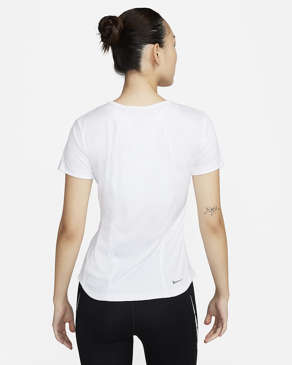 Nike Fast Women's Dri-FIT Short-Sleeve Running Top - White