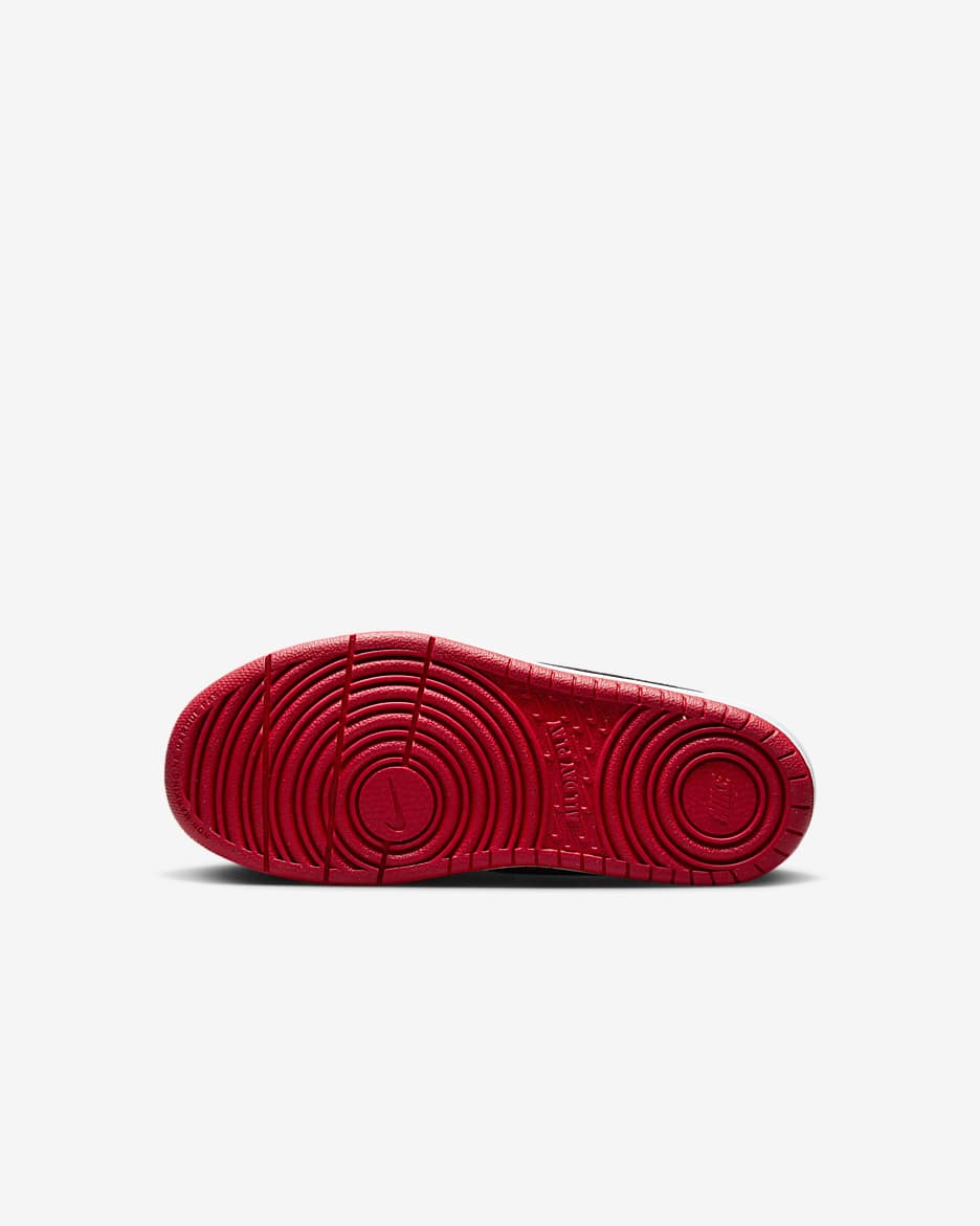 Nike Court Borough Low Recraft sko til små barn - University Red/Hvit/Svart