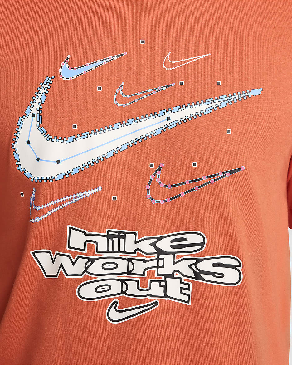 Nike Men's Dri-FIT Fitness T-Shirt - Cosmic Clay